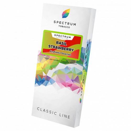 Табак для кальяна, BASIL STRAWBERRY, 100 гр, SPECTRUM TOBACCO