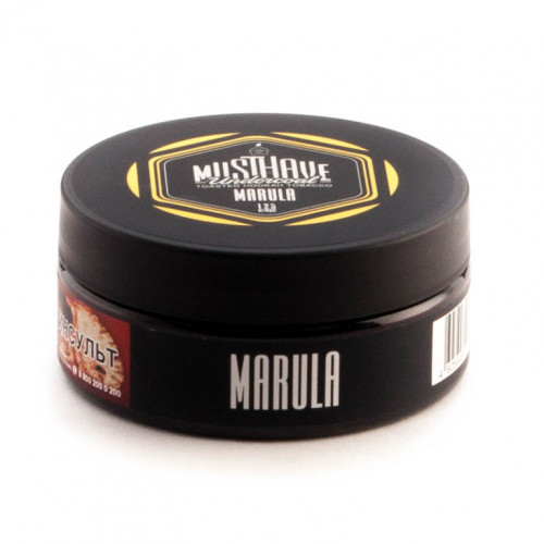 Табак для кальяна "Must Have Undercoal" Marula (с ароматом фрукта марула), банка 25 гр Табак для кальяна "Must Have Undercoal" Marula (с ароматом фрукта марула), банка 25 гр