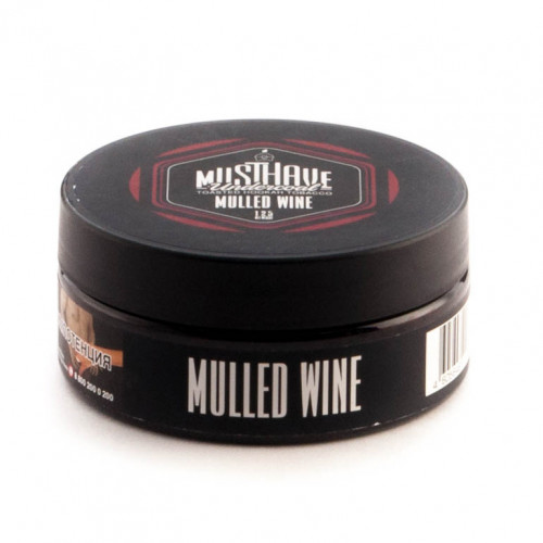 Табак для кальяна "Must Have Undercoal" Mulled Wine (с ароматом глинтвейна), банка 25 гр