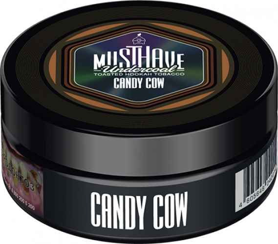 Табак для кальяна «Must Have Undercoal» Candy Cow (с ароматом карамели и сгущенного молока), банка 25 гр