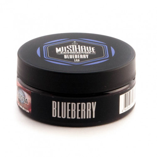 Табак для кальяна "Must Have Undercoal" 25гр. Blueberry (с ароматом черники)