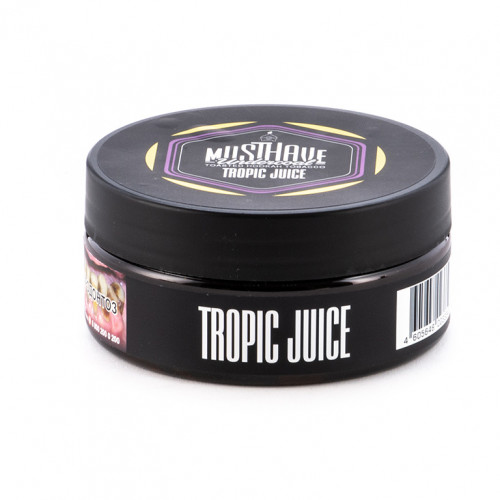 Табак для кальяна "Must Have Undercoal" Tropic Juice (с ароматом тропических фруктов), банка 125 гр Табак для кальяна "Must Have Undercoal" Tropic Juice (с ароматом тропических фруктов), банка 125 гр
