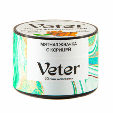 Бестабачная смесь для кальяна Veter 50гр "Мятная жвачка с корицей"