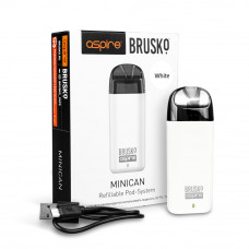 ЭС Brusko Minican 1 (350 mAh) Белый (гарантия 1 месяц)