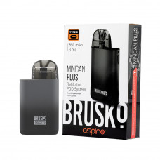 ЭС Brusko Minican Plus (850mAh) Черно-серый (гарантия 1 месяц)