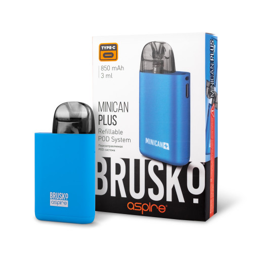 ЭС Brusko Minican Plus (850mAh) Голубой (гарантия 1 месяц) ЭС Brusko Minican Plus (850mAh) Голубой (гарантия 1 месяц)