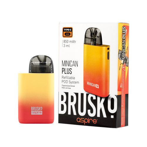 ЭС Brusko Minican Plus (850mAh) Красно-желтый (гарантия 1 месяц) ЭС Brusko Minican Plus (850mAh) Красно-желтый (гарантия 1 месяц)