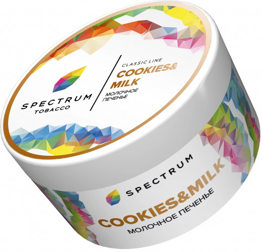Табак для кальяна, COOKIES&MILK, 200 гр, SPECTRUM TOBACCO Табак для кальяна, COOKIES&MILK, 200 гр, SPECTRUM TOBACCO