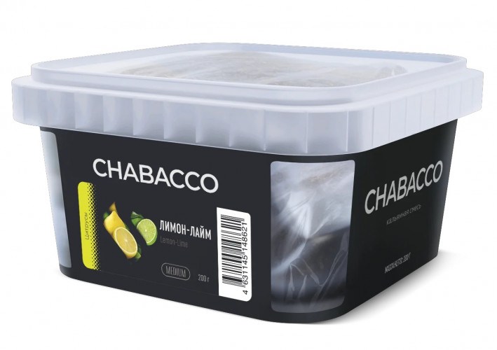 Chabacco 200гр. Medium-Lemon-Lime (Лимон-Лайм)