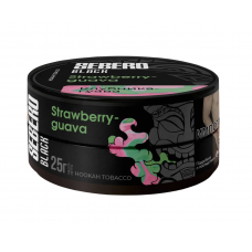 Табак для кальяна SEBERO Black c ароматом Клубника-Гуава (Strawberry-guava), 25 гр