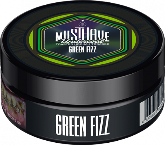Табак для кальяна MUST HAVE 25г - Green Fizz  (Кактус, абсент, киви)