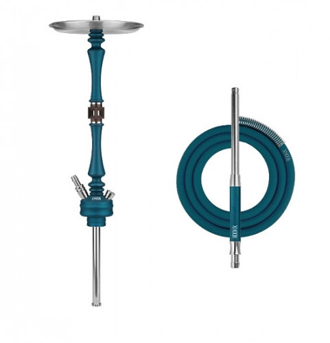 Кальян HOOB - Mars Marine Blue (Шахта, шланг, мундштук, уплотнители, диффузор) (Фикс. блюдце)