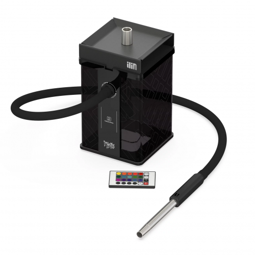 Кальян Nanosmoke - Four (Шахта, шланг, мундштук, колба, подсветка с пультом, уплотнители)
